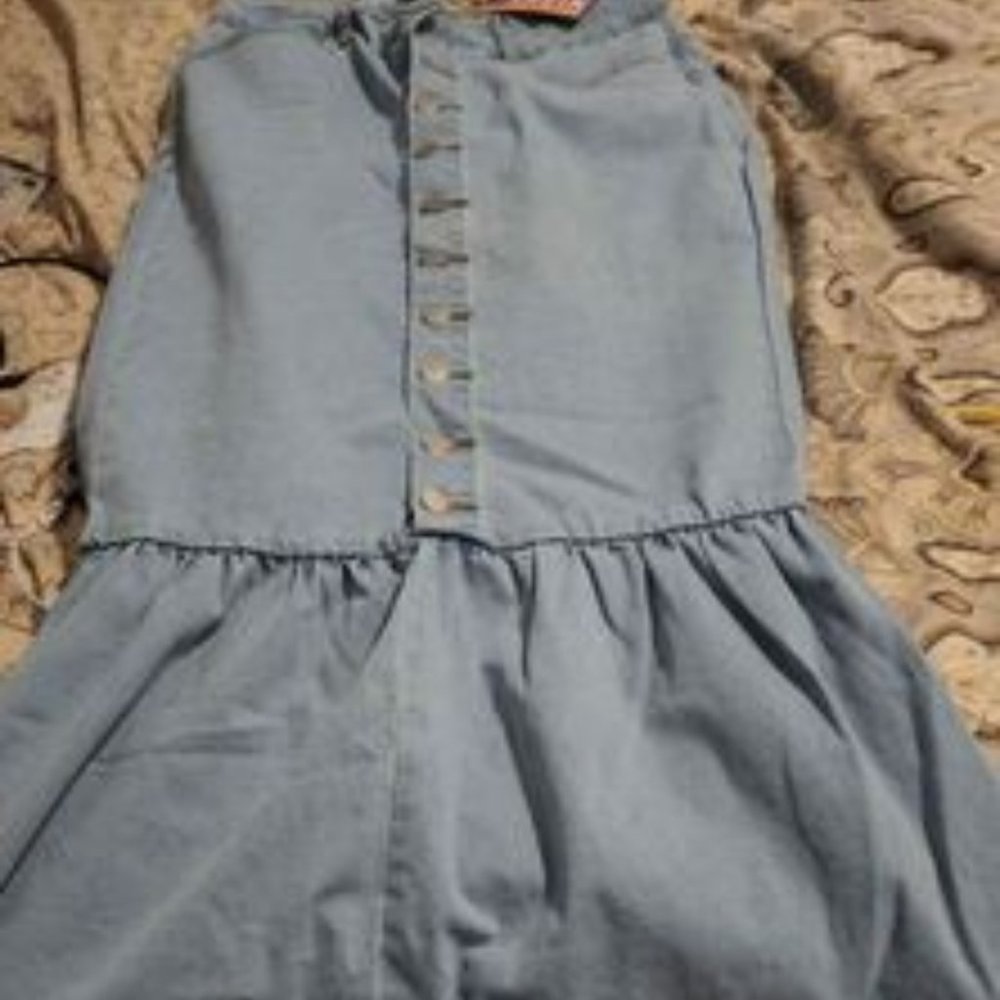 Denim mermaid skirt
